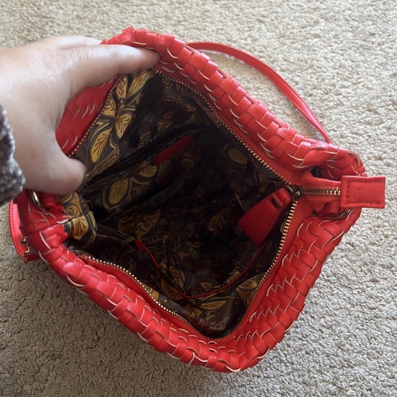 Imoshion woven orange convertible handbag - Picture 4 of 7